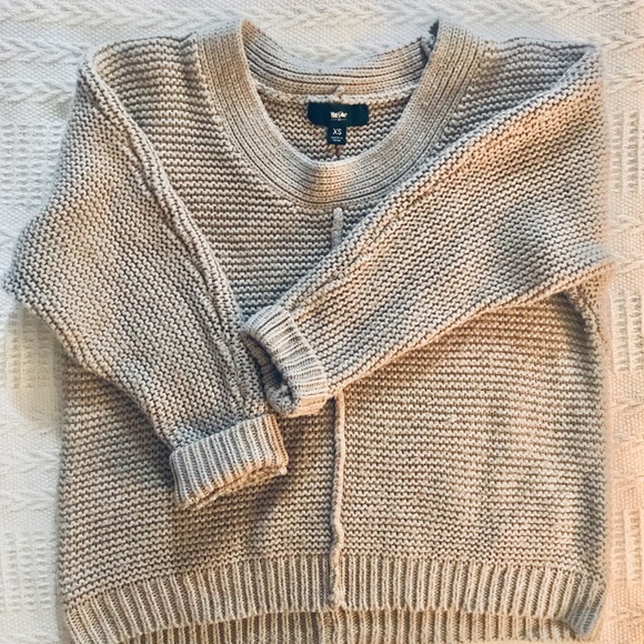 Mossimo XS Waffle Knit Sweater - Picture 2 of 3